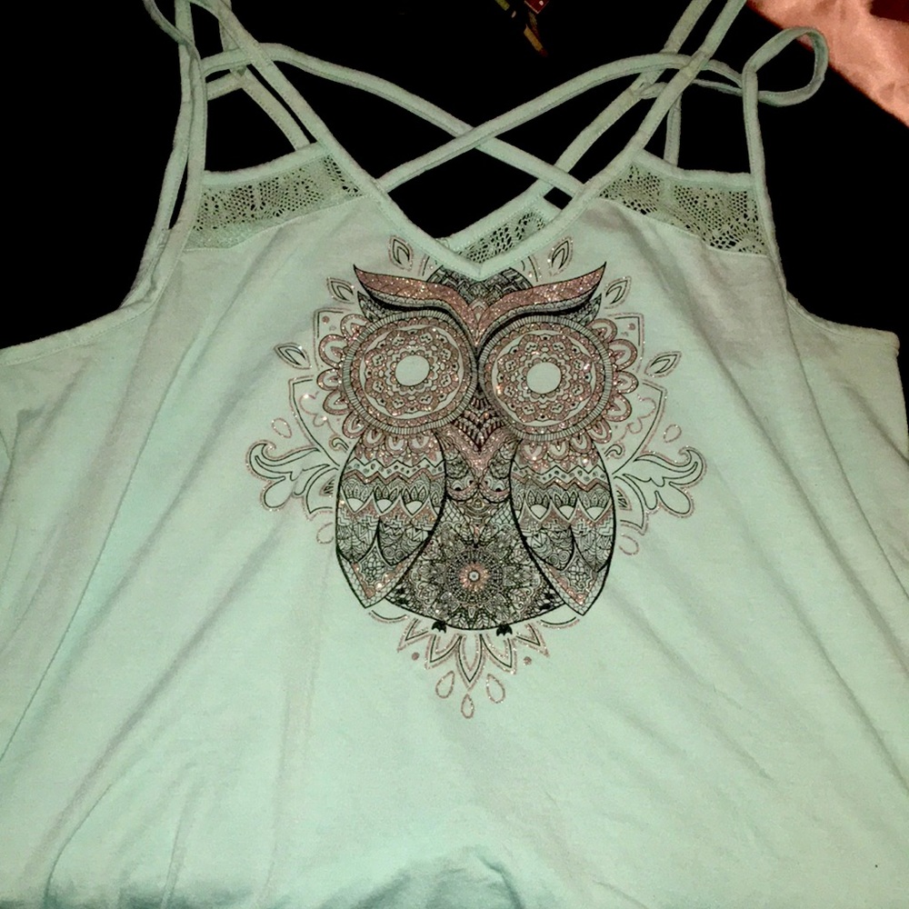 Owl tank top